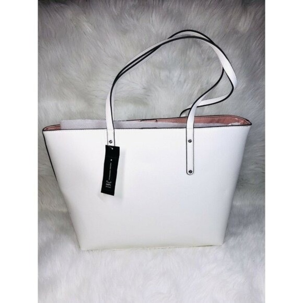 Inc Large White Shoulder Large Bag B000258